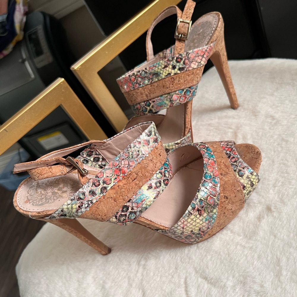 Vince Camuto Cork Platforms